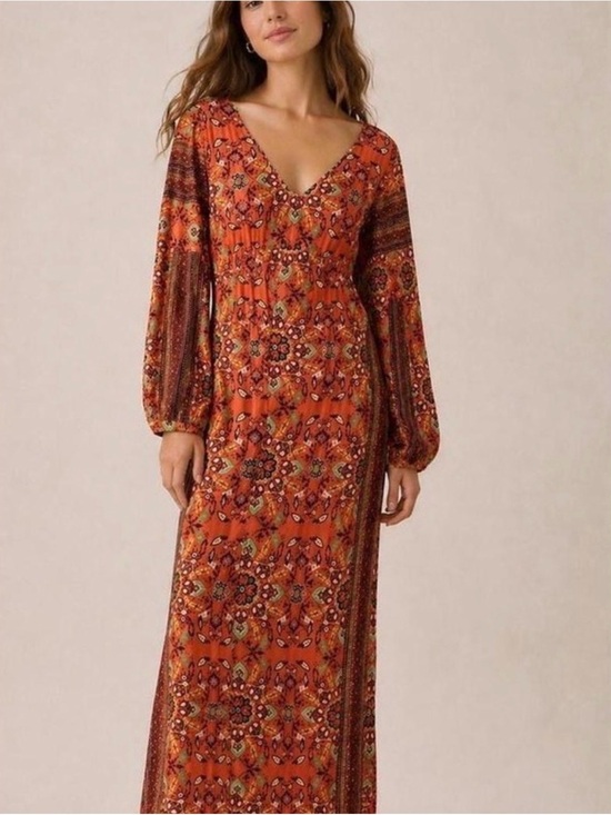 FARM Rio Dresses & Skirts - FARM Rio X Anthropologie Clarabelle Maxi Dress Size Medium